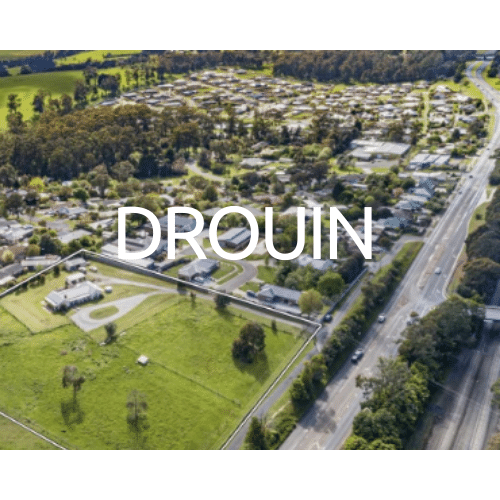 Drouin Roofing, Drouin from above