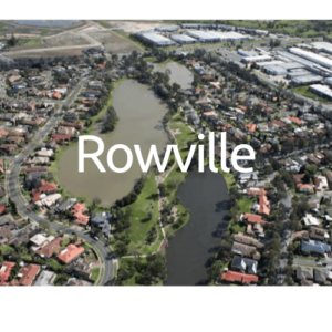 Rowville Roofing, rowville from above